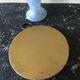 Round brass mirror