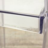 Chaise transparente Victoria Ghost de chez Kartell