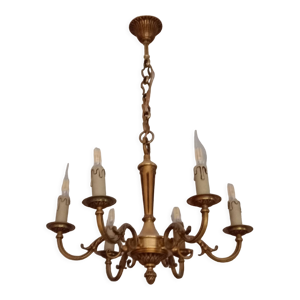 Lustre en bronze de style louis