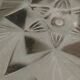 Art Deco frosted glass chandelier by the Muller brothers