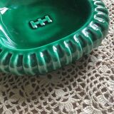Green ceramic pocket tray