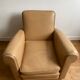 Fauteuil club cuir vintage