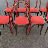 Set of 8 castelbajac chairs