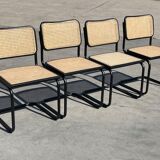 Cesca design chair b32 model in black set of four