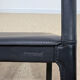 Set of 4 Matteo Grassi chairs in black leather – Italian design