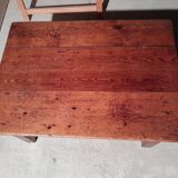 Old patinated coffee table