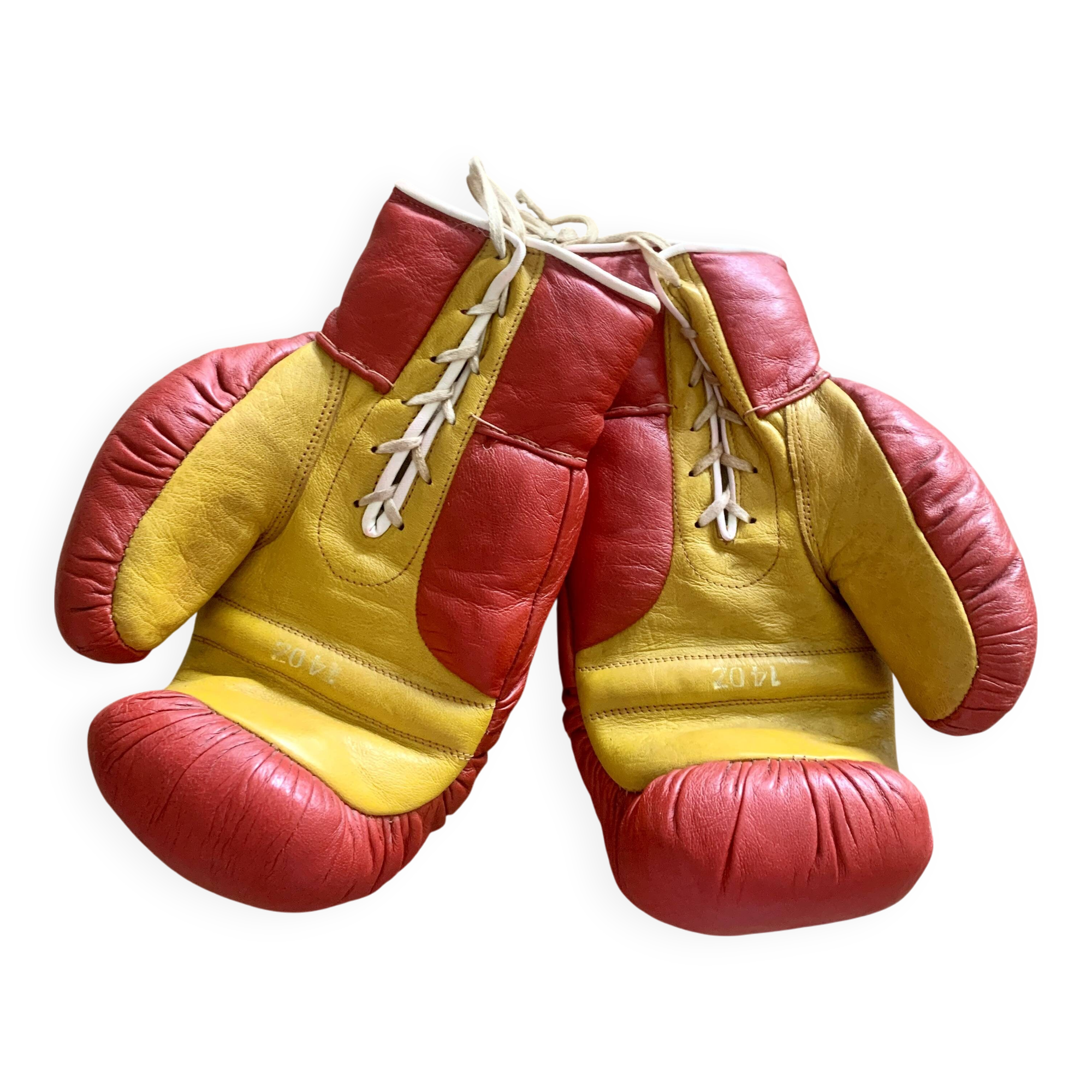 Vintage boxing gloves,  Size L