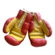 Gants de boxe vintage, taille L