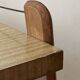 Mid-century honey wood bar trolley, French design 1950s