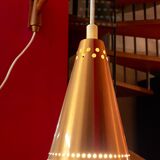 Teak and copper wall lamp Hans-Agne JAKOBSSON
