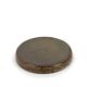 Vintage speckled brown glazed stoneware ashtray