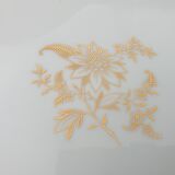 Serving dishes and soup bowl in luxury porcelain of the compagnie nationale