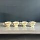 4 tasses en céramique artisanale - Ref 1361