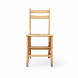 2 x library ladder chair 1950s
