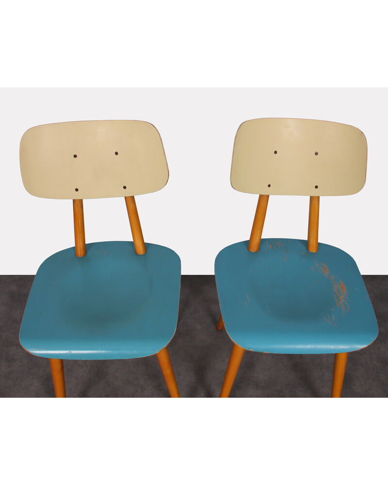 Pair of chairs for ton, 1960