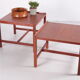 Pair of Mid-century Danish teak side tables