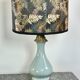 Lampe époque Napoléon III vert céladon et bronze