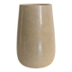 Glazed stoneware vase, signed, Japandi / wabi-sabi style, 1980s.