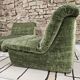 Pair of vintage velvet armchairs 1970"