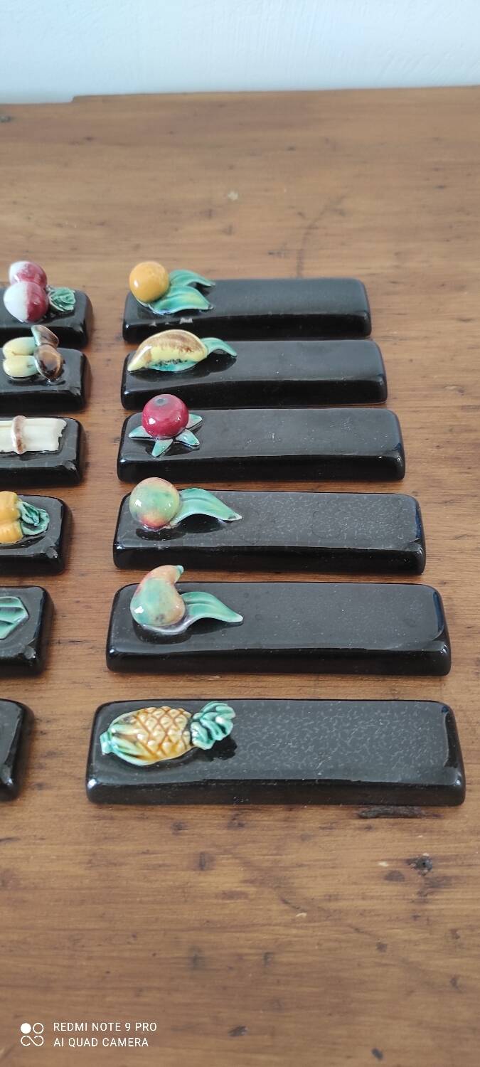 Ceramic knife holder set
