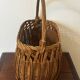 Vintage 1950s wicker basket