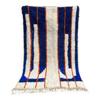 Magnificent Moroccan rug, authentic Berber rug, 150/250cm.