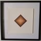 Tableau Vintage Art Optique - Victor Vasarely - Frame 40x40cm