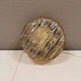 Glass ceiling light from German RZB (brand inside the lamp).