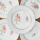 8 assiettes plates KG Lunéville