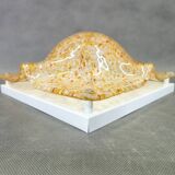 Pair of Murano Glass Wall Lights by Toni Zuccheri for Mazzega, 1970s