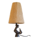 Zoomorphic ceramic lamp in the style of Jean Miotte.