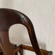 Two mahogany Empire Gondola chairs