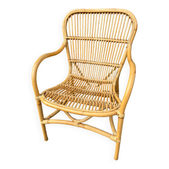 Fauteuil en rotin
