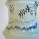 Vintage Blue Ceramic Lamp