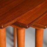 Set of three nesting tables