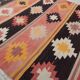 Vintage Turkish hallway rug 128x285 cm