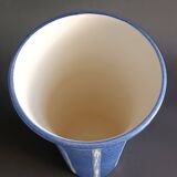 Vase cornet en céramique signé Moinet Vallauris 1960