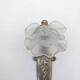 Art Deco wall light. Rose in glass paste.
