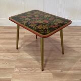 Pair of wooden tables, 1950s design.