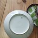 Antique cup and two saucers – Art Deco geometric design