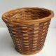 Rattan pot cover & wicker plants 70s