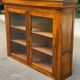 19th century Louis Philippe solid wood display case