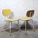 Pair of "CT2" chairs by Willy Van Der Meeren for Tubbax 1950s