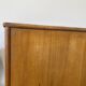 Vintage shop counter made of wood and metal