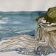 3 paintings: "st jean de luz" (basque country) jean-francois devaliere (1926-2021)