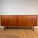 Danish teak sideboard with sliding doors and drawers, 1960s.