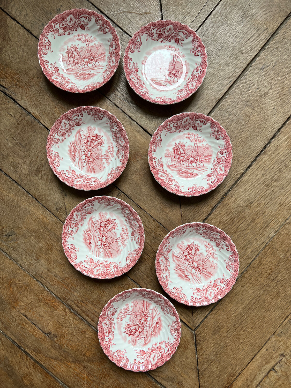 Johnson Brother Bros English porcelain cups