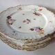 22 plates of antique porcelain Limoge tables