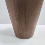 Postmodern Ebonized Beech Ice Bucket by Anri Form, Italy