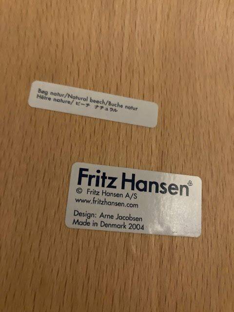 ANT ARNE JACOBSEN CHAIRS